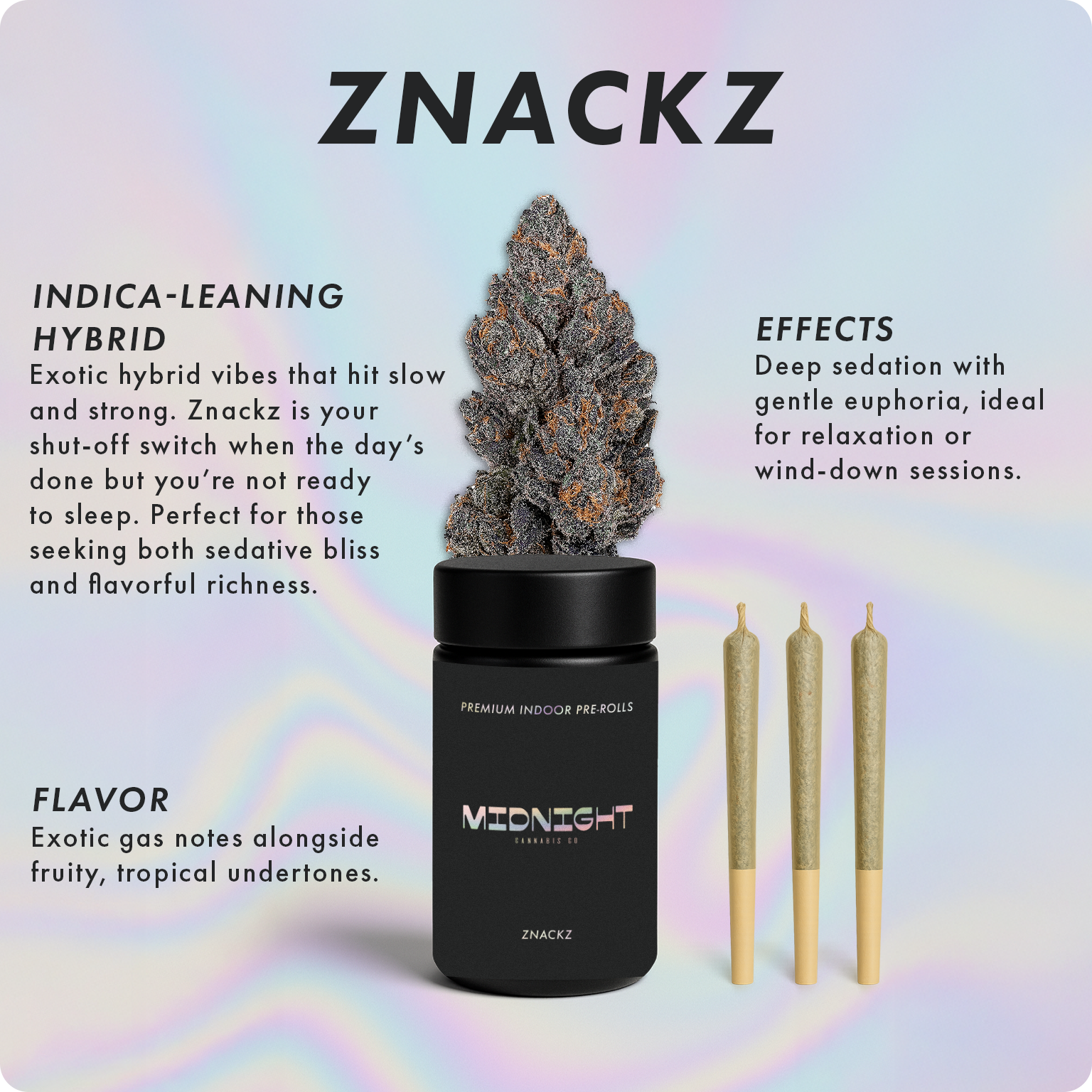 Midnight Pre Roll Pack