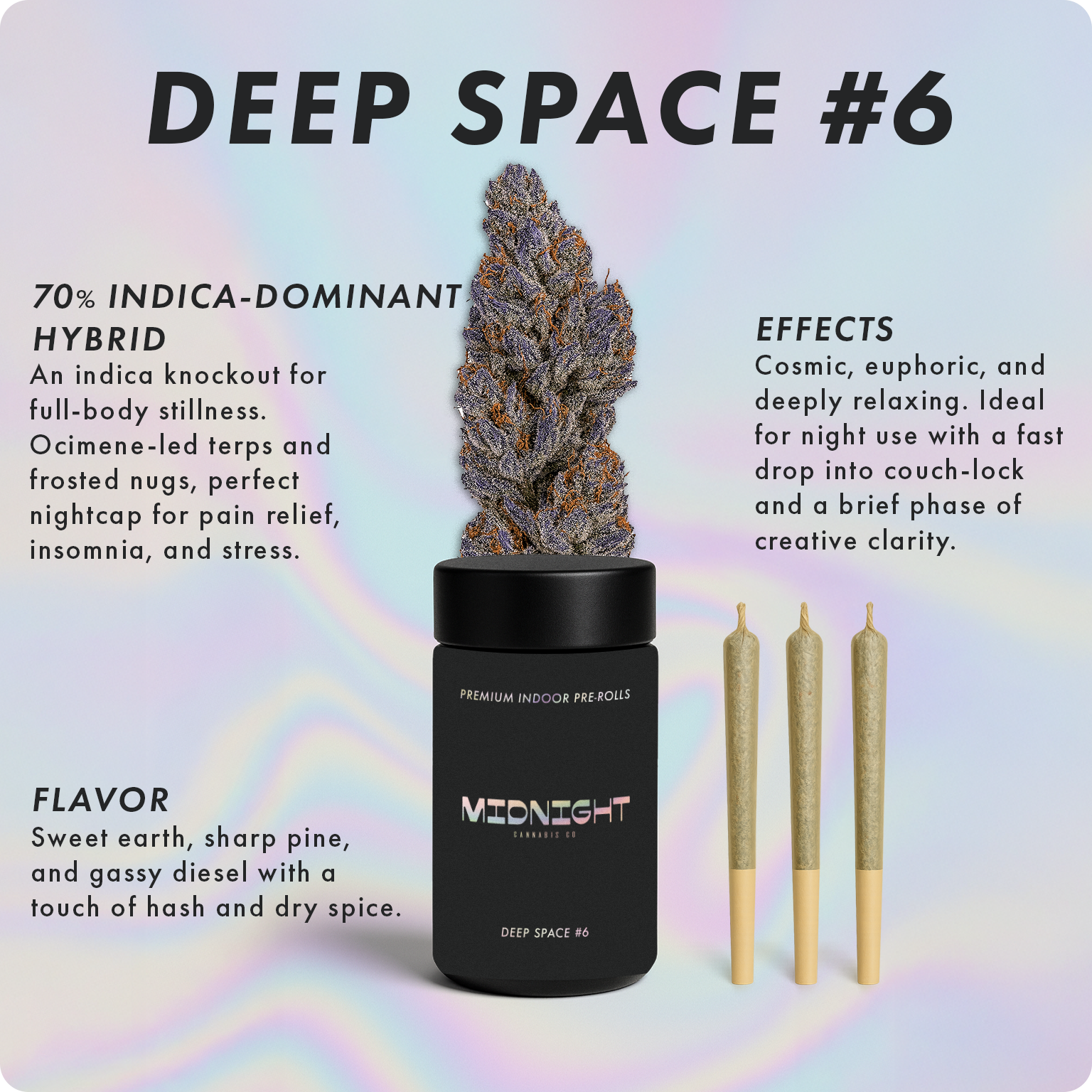 Midnight Pre Roll Pack